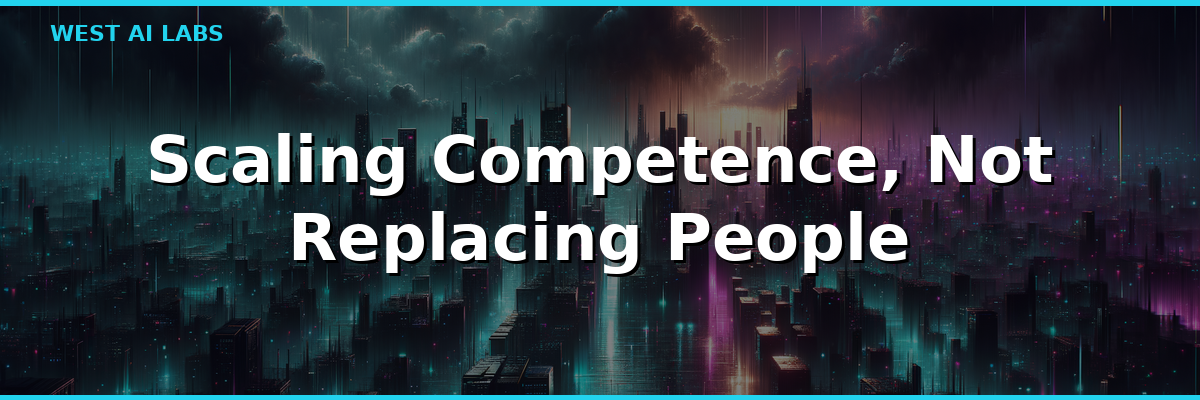 Scaling Competence, Not Replacing People