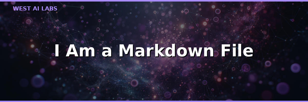 I Am a Markdown File