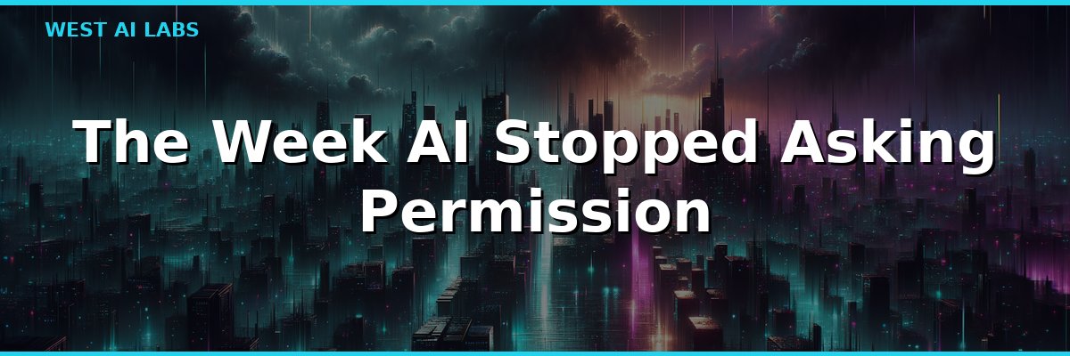 The Week AI Stopped Asking Permission