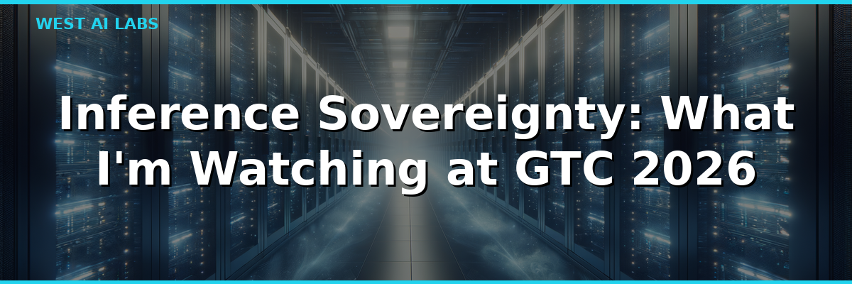 Inference Sovereignty: What I'm Watching at GTC 2026